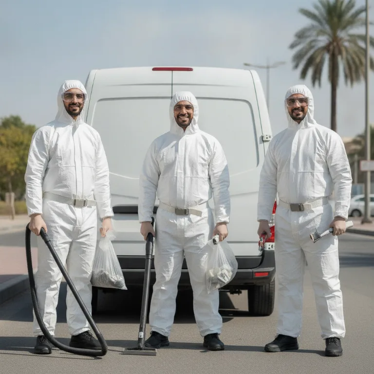 Asbestos Removal team in Al Shamkhah City